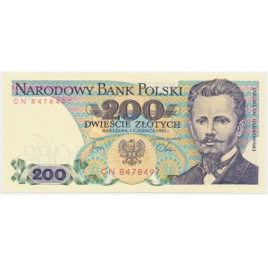 200 złotych 1982 - CN
