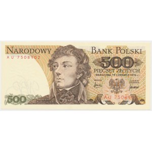 500 złotych 1976 - AU