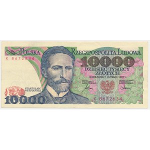 10.000 złotych 1987 - K