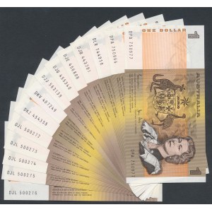 Australia, 1 Dollar ND (1983) (14pcs)