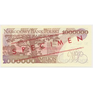 1 mln zł 1991 - WZÓR - A 0000000 - No.0078