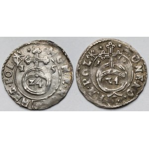 Zygmunt III Waza, Półtoraki z hakami 1615 SIGIS i 1617 (2szt)