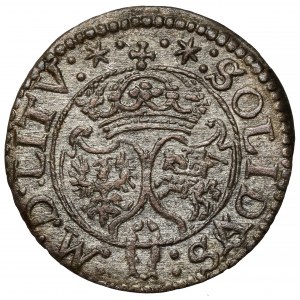 Zygmunt III Waza, Szeląg Wilno 1624 - SOLIDS/VS