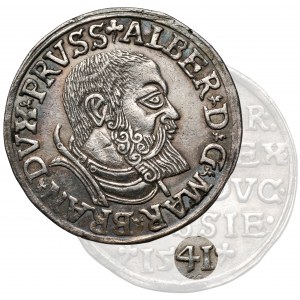 Prusy, Albrecht Hohenzollern, Trojak Królewiec 1541 - przejściowy