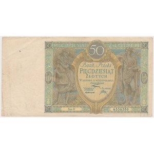 50 złotych 1925 - Ser. X