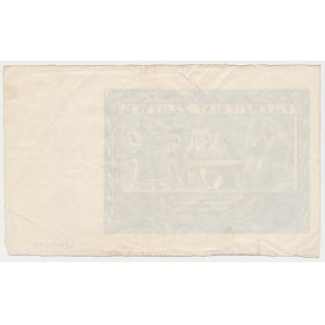 50 złotych 1936 Dąbrowski - tylko druk rewersu