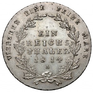 Prusy, Friedrich Wilhelm III, Talar 1814-A, Berlin