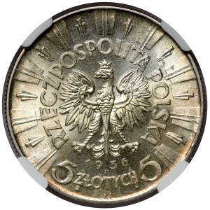 Piłsudski 5 złotych 1936