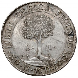 Gwatemala, 8 reali 1835