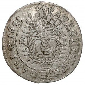 Węgry, Leopold I, 15 krajcarów 1691 KB, Kremnica