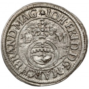 Brandenburg-Ansbach, Johann Friedrich, Groschen 1683 LM