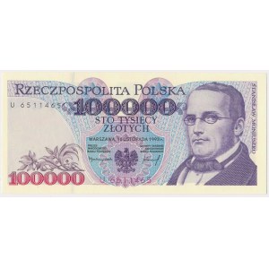 100.000 złotych 1993 - U