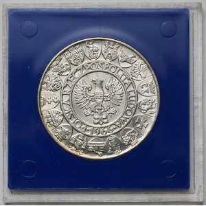 Próba SREBRO 100 złotych 1966 Mieszko i Dąbrówka - półpostacie