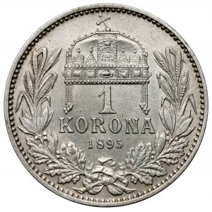 Węgry, Franciszek Józef I, Korona 1895 KB, Kremnica