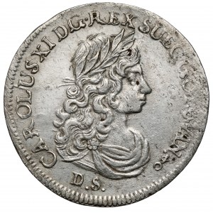 Pomorze, Karol XI, 1/3 talara Szczecin 1675