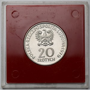 Próba CuNi 20 złotych 1979 Szpital Centrum Zdrowia Dziecka