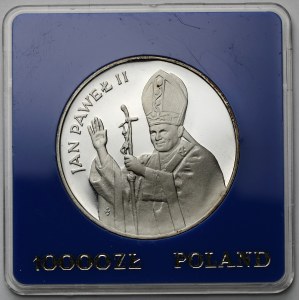 10.000 złotych 1987 Jan Paweł II - stempel lustrzany