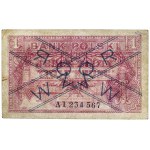 Londyn, 1 złoty 1939 - WZÓR - A 1 234 567