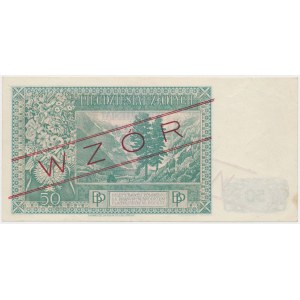 Londyn, 50 złotych 1939 - WZÓR - A 012345