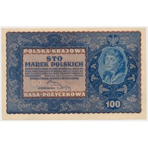 100 mkp 1919 - IA Serja O (Mił.27b) - wczesna odmiana