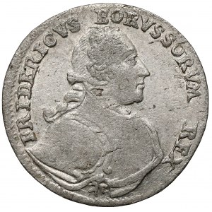 Śląsk, Fryderyk II Wielki, 1/12 talara 1752-B, Wrocław
