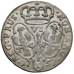 Prusy, Friedrich II, Szóstak 1757-E, Königsberg