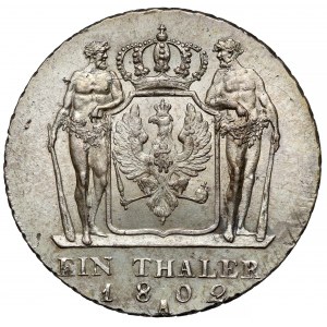 Prusy, Friedrich Wilhelm III, Talar 1802-A, Berlin