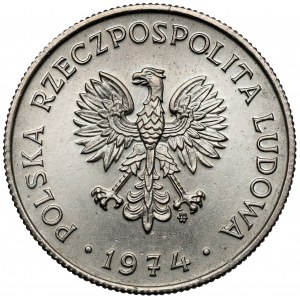 Próba MIEDZIONIKIEL 10 złotych 1974 Henryk Sienkiewicz