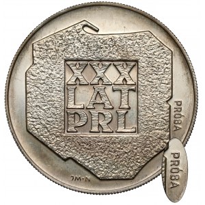 Próba SREBRO 200 złotych 1974 XXX lat PRL