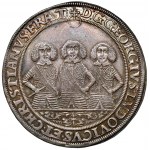Śląsk, Trzej Bracia, Talar 1657, Brzeg - ex. Karolkiewicz