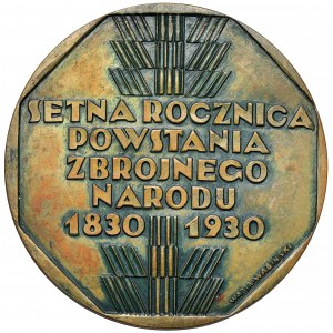 Medal, 100. rocznica Powstania Listopadowego 1930 (Repeta/Wabiński)