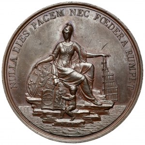 Anglia, Jerzy III, Medal - Unia z Irlandią (1801)