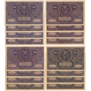 1.000 mkp 1919 - MIX serii (16szt)