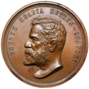 Medal, Emeryk Hrabia Hutten-Czapski 1896 (Muncheimer)