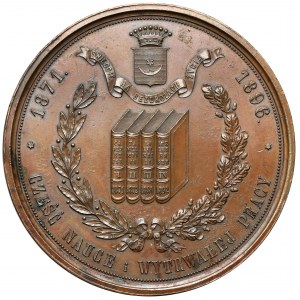 Medal, Emeryk Hrabia Hutten-Czapski 1896 (Muncheimer)