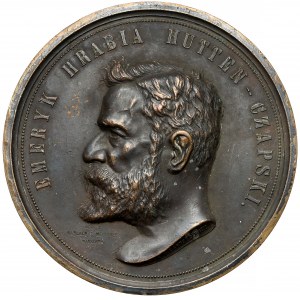 Medal, Emeryk Hrabia Hutten-Czapski 1896 (Gerlach i Meissner)