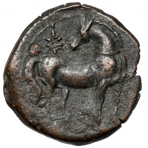 Greece, Zeugitana, Carthage (221-210 BC) AE22