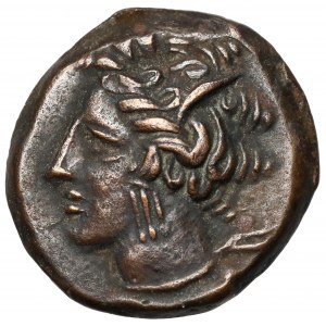 Greece, Zeugitana, Carthage (400-350 BC) AE15