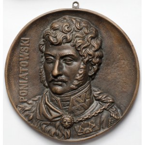 Medalion (15,5cm) Józef Poniatowski