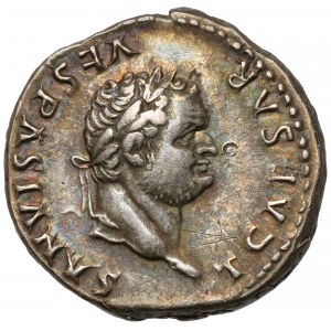 Titus (79-81 AD) Denarius - rare