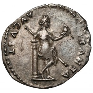 Julia Titi (79-90/1 AD) Denarius - VERY rare