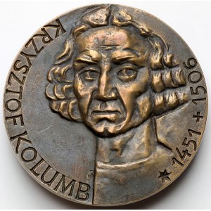 Seria Krzysztof Kolumb 1992, Medal Odkrycie Ameryki 1492 (SJ)