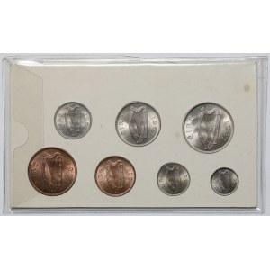 Irlandia, zestaw monet 1963-1964 (7szt)