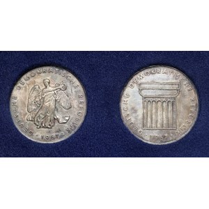Niemcy, Medale 1967 - Srebro (?) - zestaw (2szt)