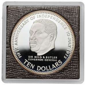 Bahama, 10 dolarów 1978 - Sir Milo Butler