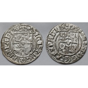 Zygmunt III Waza, Półtoraki Bydgoszcz 1622 i 1624 - zestaw (2szt)