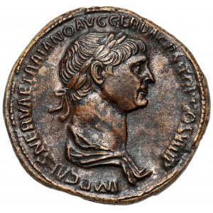 Traian (98-117 AD) Sestertius - rare