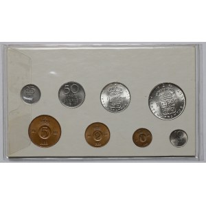 Szwecja, zestaw monet 1963-1965 (8szt)