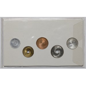 Japonia, zestaw monet 1964 (5szt)