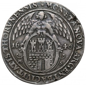 Władysław IV Waza, Talar Toruń 1640 MS - rzadki